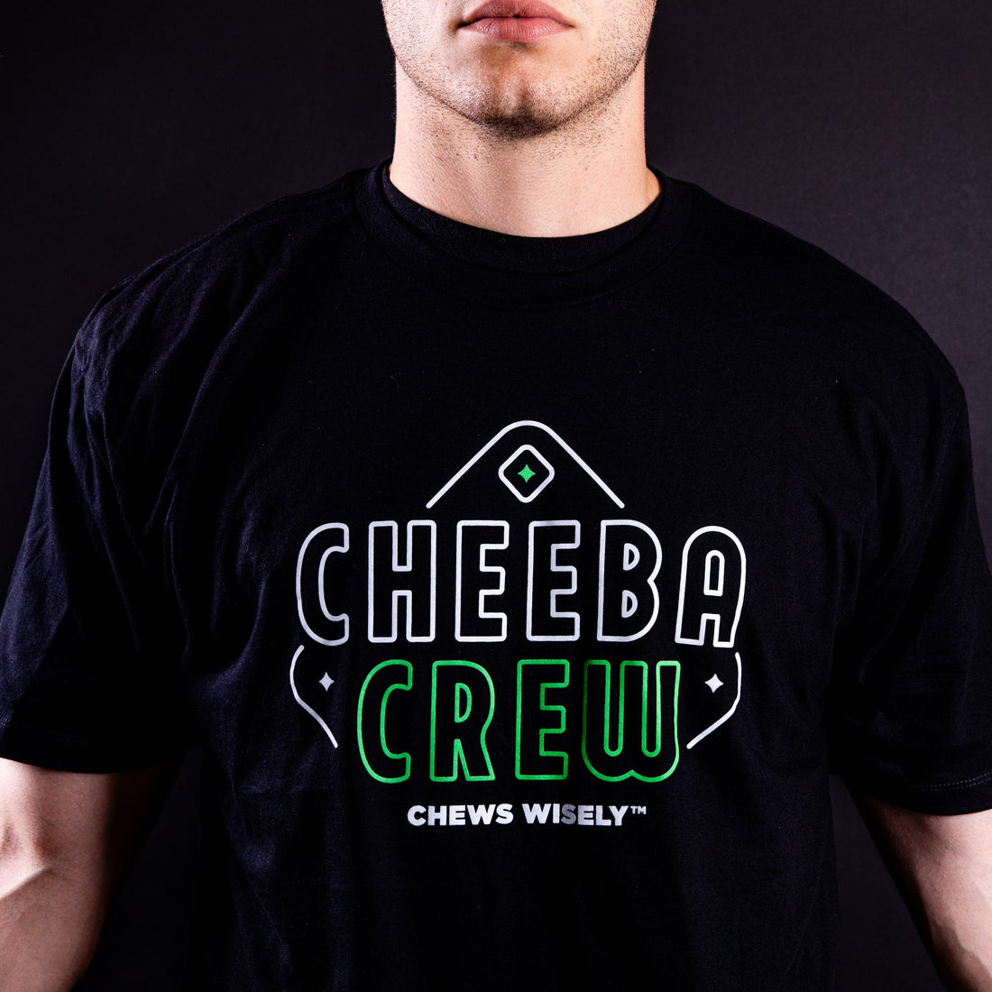 Cheeba Black T Shirt 3XL